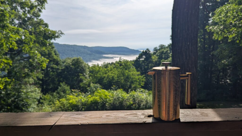 View from Cabin at Buffalo RIver